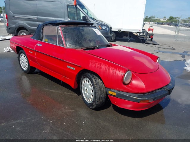 Aukcja sprzedaży 1986 Alfa Romeo Veloce 2000 Spider, vin: ZARBA5417G1040141, numer aukcji: 44926132