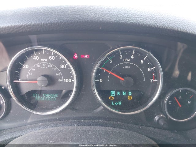 44926204 :رقم المزاد ، 1C4BJWEG8CL100879 vin ، 2012 Jeep Wrangler Unlimited Sahara مزاد بيع