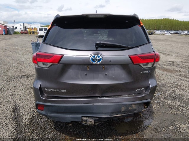5TDJGRFH5KS059756 Toyota Highlander Hybrid Xle