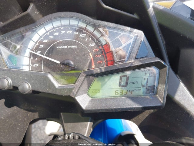 2017 Kawasaki Ex300 B მანქანა იყიდება აუქციონზე, vin: JKAEX8B10HDA36276, აუქციონის ნომერი: 44926322