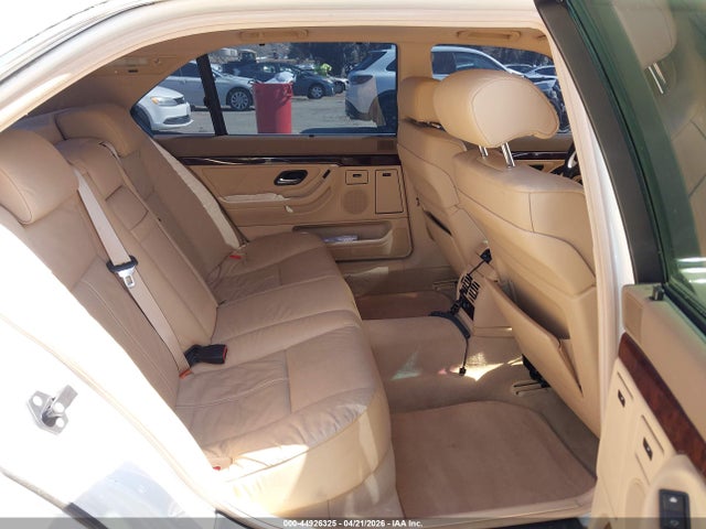 Aukcja sprzedaży 2001 Bmw 740il, vin: WBAGH834X1DP25682, numer aukcji: 44926325