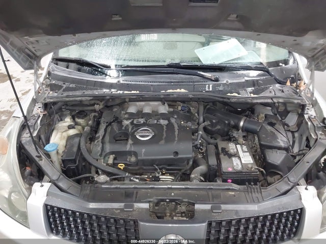 2006 Nissan Quest 3.5 S მანქანა იყიდება აუქციონზე, vin: 5N1BV28U66N108160, აუქციონის ნომერი: 44926330