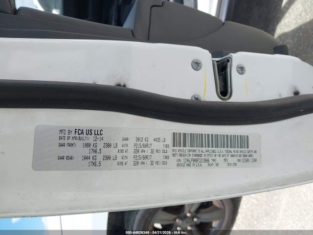 Продажа на аукционе авто 2015 Jeep Patriot Altitude Edition, vin: 1C4NJPBA8FD219906, номер лота: 44926346