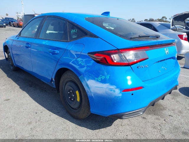 Aukcja sprzedaży 2025 Honda Civic Hybrid Sport Touring, vin: 19XFL4H96SE006908, numer aukcji: 44926365