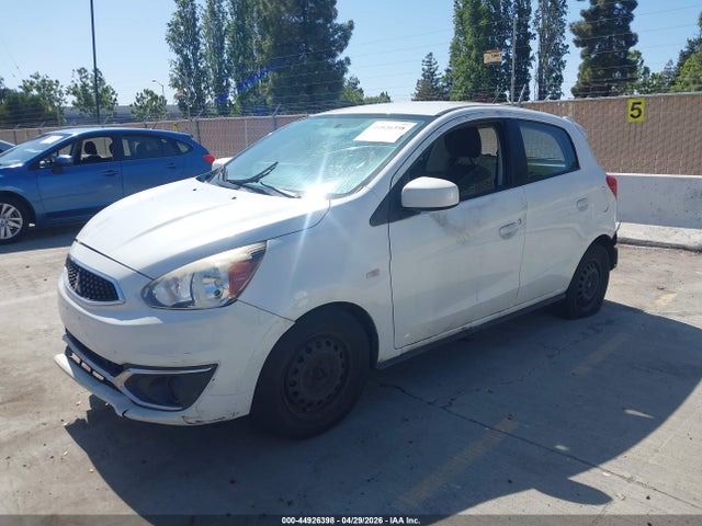 2017 Mitsubishi Mirage Es მანქანა იყიდება აუქციონზე, vin: ML32A3HJ8HH011106, აუქციონის ნომერი: 44926398