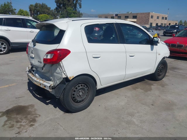 2017 Mitsubishi Mirage Es მანქანა იყიდება აუქციონზე, vin: ML32A3HJ8HH011106, აუქციონის ნომერი: 44926398