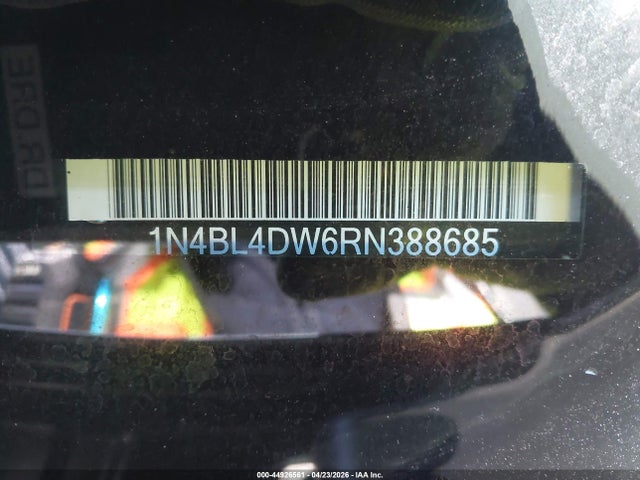 Продажа на аукционе авто 2024 Nissan Altima Sv Intelligent Awd, vin: 1N4BL4DW6RN388685, номер лота: 44926561