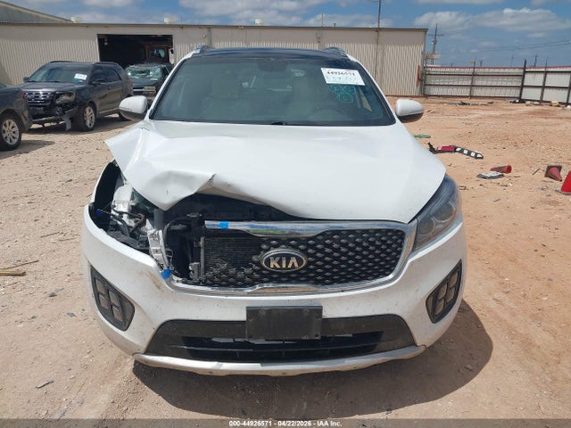 44926571 :رقم المزاد ، 5XYPK4A55GG100402 vin ، 2016 Kia Sorento 3.3l Sxl مزاد بيع