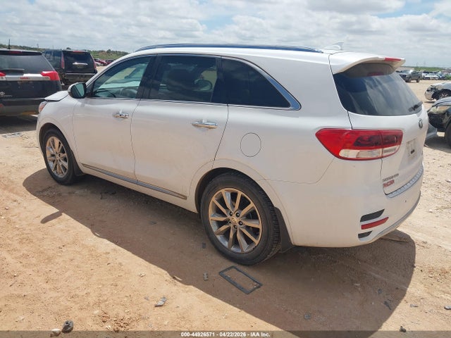 44926571 :رقم المزاد ، 5XYPK4A55GG100402 vin ، 2016 Kia Sorento 3.3l Sxl مزاد بيع