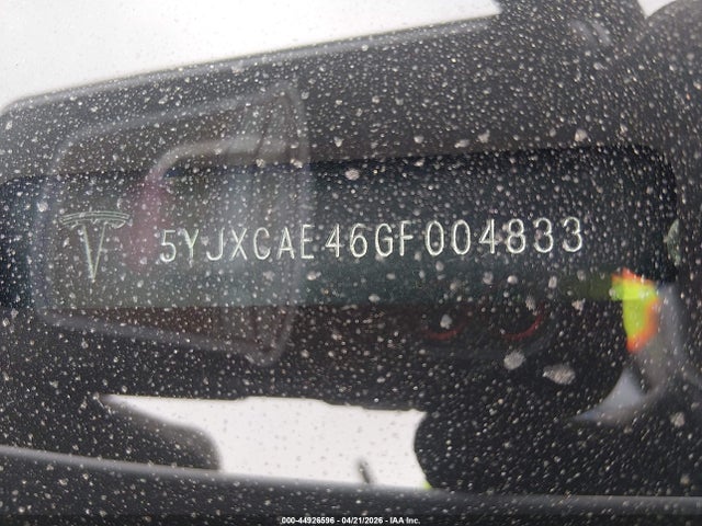 Aukcja sprzedaży 2016 Tesla Model X 60d/p100d/p90d, vin: 5YJXCAE46GF004833, numer aukcji: 44926596