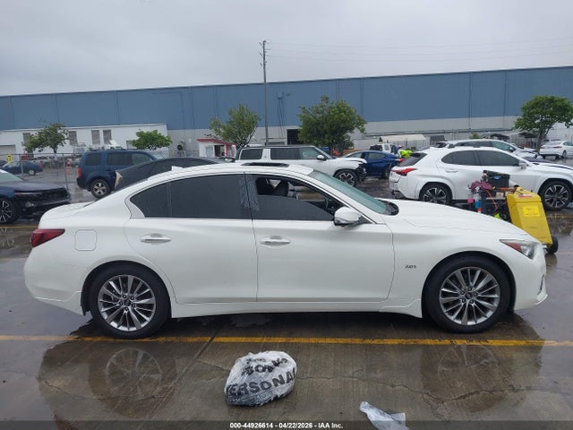 Aukcja sprzedaży 2018 Infiniti Q50 2.0t Luxe, vin: JN1CV7AP7JM240193, numer aukcji: 44926614