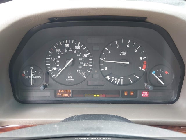 44926616 :رقم المزاد ، WBAGD4322RDE66686 vin ، 1994 Bmw 740 I Automatic مزاد بيع
