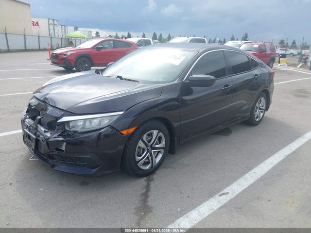 Honda Civic Lx 2018 2HGFC2F59JH552515 Image 2