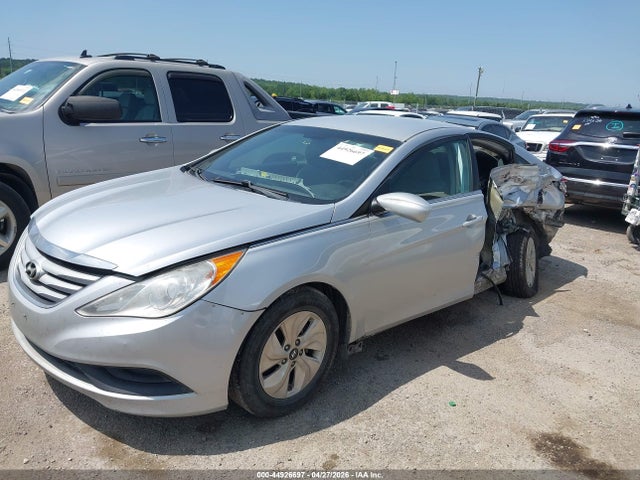 2014 Hyundai Sonata Gls მანქანა იყიდება აუქციონზე, vin: 5NPEB4ACXEH811766, აუქციონის ნომერი: 44926697