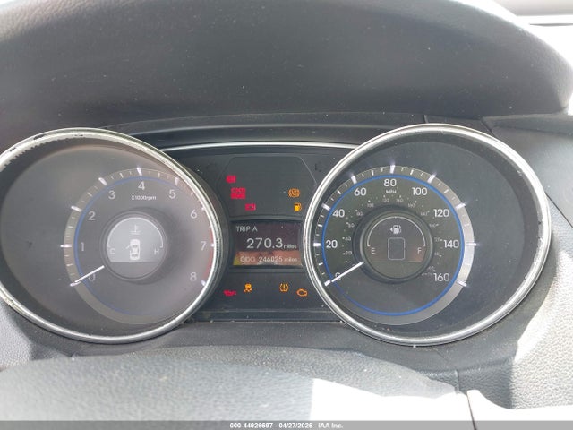 2014 Hyundai Sonata Gls მანქანა იყიდება აუქციონზე, vin: 5NPEB4ACXEH811766, აუქციონის ნომერი: 44926697