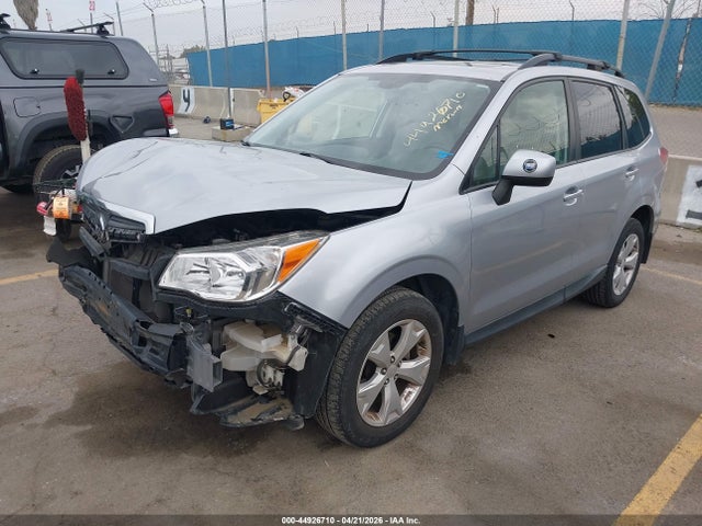 2015 Subaru Forester 2.5i Premium მანქანა იყიდება აუქციონზე, vin: JF2SJAFC6FH812041, აუქციონის ნომერი: 44926710