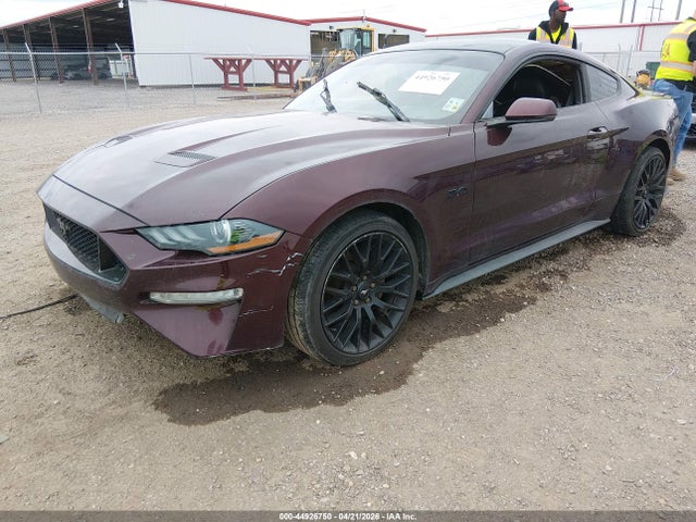 44926750 :رقم المزاد ، 1FA6P8CF2J5144342 vin ، 2018 Ford Mustang Gt Premium مزاد بيع
