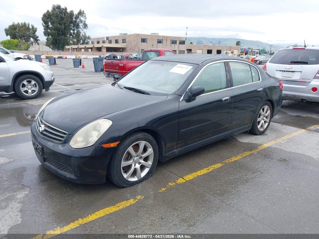 2005 Infiniti G35 მანქანა იყიდება აუქციონზე, vin: JNKCV51E95M204820, აუქციონის ნომერი: 44926772