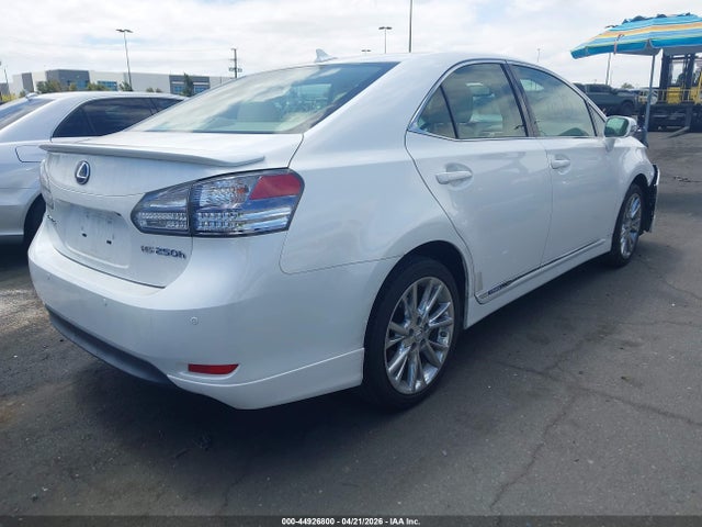44926800 :رقم المزاد ، JTHBB1BA6A2037220 vin ، 2010 Lexus Hs 250h Premium مزاد بيع