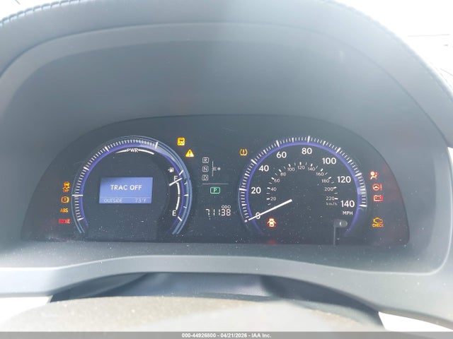 44926800 :رقم المزاد ، JTHBB1BA6A2037220 vin ، 2010 Lexus Hs 250h Premium مزاد بيع