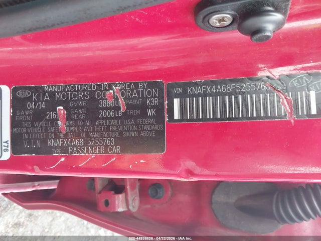 Продаж на аукціоні авто 2015 Kia Forte Lx, vin: KNAFX4A68F5255763, номер лоту: 44926828