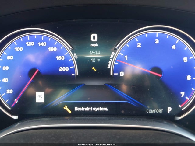 2019 Bmw 740i მანქანა იყიდება აუქციონზე, vin: WBA7E2C56KB217785, აუქციონის ნომერი: 44926839