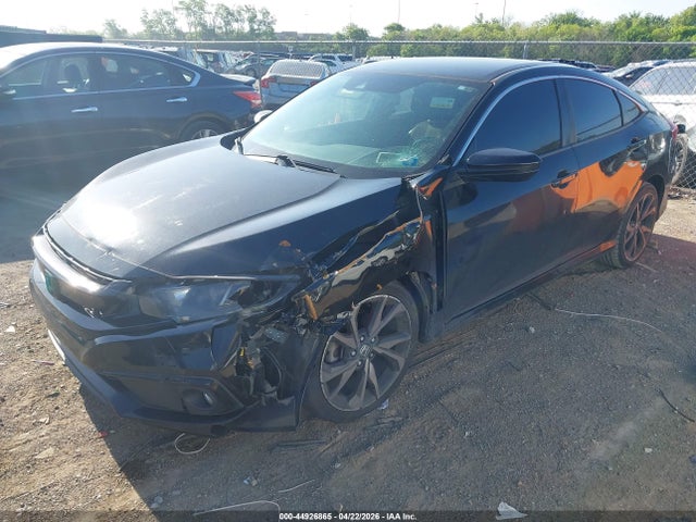 44926865 :رقم المزاد ، 2HGFC2F86KH598329 vin ، 2019 Honda Civic Sport مزاد بيع