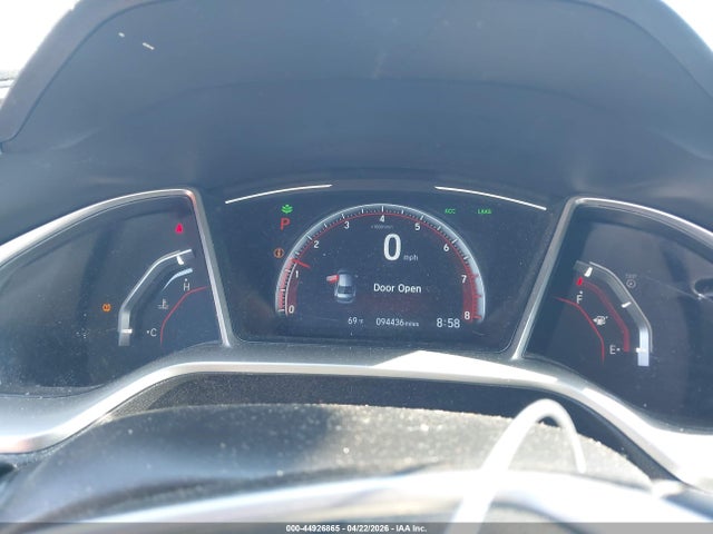 44926865 :رقم المزاد ، 2HGFC2F86KH598329 vin ، 2019 Honda Civic Sport مزاد بيع