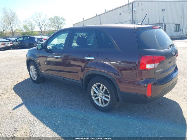 KIA SORENTO LX 2014 5XYKTCA68EG463803 Image 3