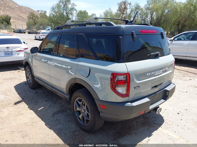Aukcja sprzedaży 2022 Ford Bronco Sport Badlands, vin: 3FMCR9D98NRD00906, numer aukcji: 44926947