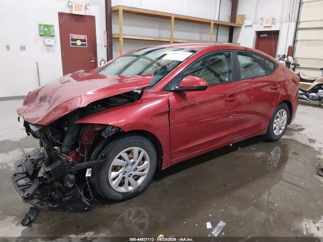 44927112 :رقم المزاد ، 5NPD74LF3HH204522 vin ، 2017 Hyundai Elantra Se مزاد بيع