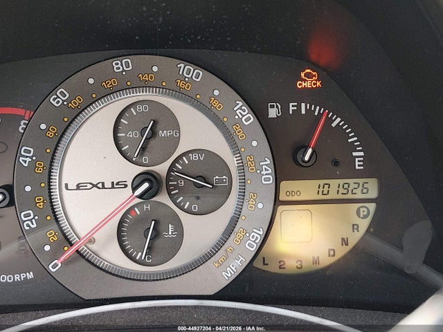 Продажа на аукционе авто 2001 Lexus Is 300, vin: JTHBD182510011729, номер лота: 44927204