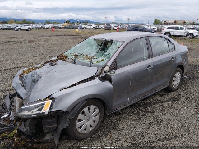 2015 Volkswagen Jetta 2.0l S მანქანა იყიდება აუქციონზე, vin: 3VW1K7AJ9FM267512, აუქციონის ნომერი: 44927301