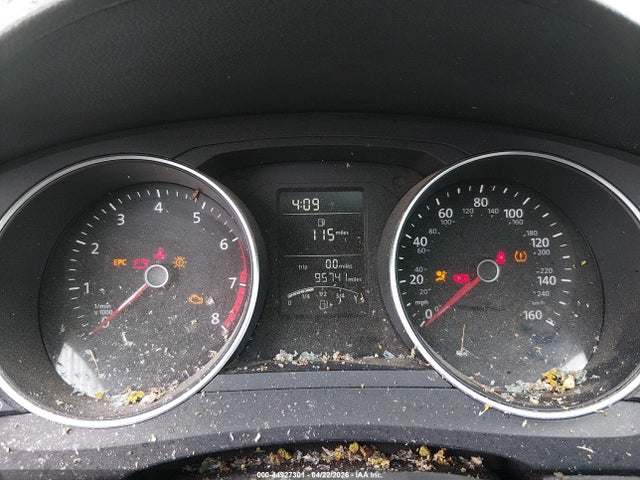 2015 Volkswagen Jetta 2.0l S მანქანა იყიდება აუქციონზე, vin: 3VW1K7AJ9FM267512, აუქციონის ნომერი: 44927301