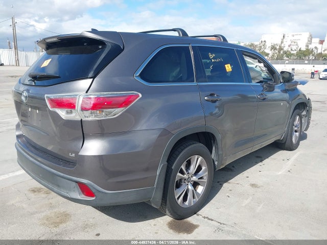 5TDZKRFH2GS172055 Toyota Highlander Le Plus V6