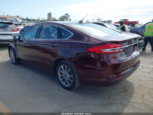Продажа на аукционе авто 2018 Ford Fusion Energi Se Luxury, vin: 3FA6P0PU0JR205100, номер лота: 44927607