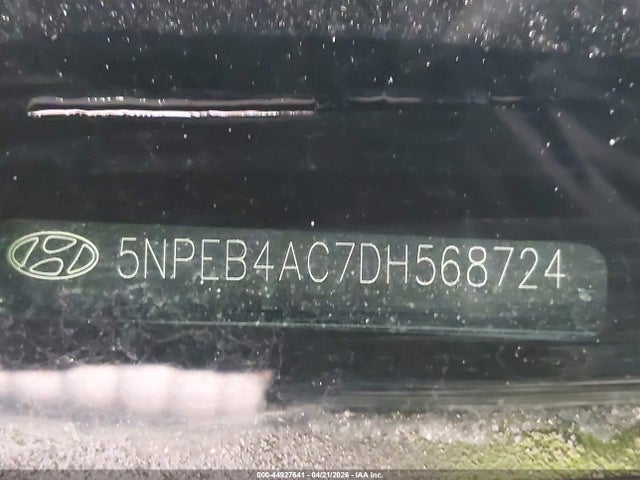 Aukcja sprzedaży 2013 Hyundai Sonata Gls, vin: 5NPEB4AC7DH568724, numer aukcji: 44927641