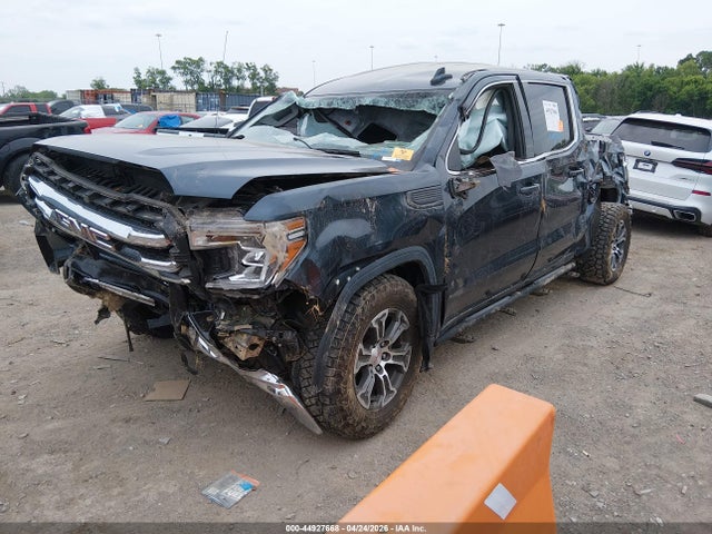 44927668 :رقم المزاد ، 1GTP9BEK3KZ407299 vin ، 2019 Gmc Sierra 1500 Sle مزاد بيع