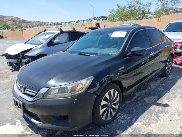 2014 Honda Accord Hybrid Ex-l მანქანა იყიდება აუქციონზე, vin: 1HGCR6F5XEA005332, აუქციონის ნომერი: 44927730