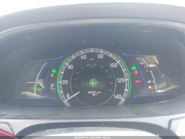 2014 Honda Accord Hybrid Ex-l მანქანა იყიდება აუქციონზე, vin: 1HGCR6F5XEA005332, აუქციონის ნომერი: 44927730