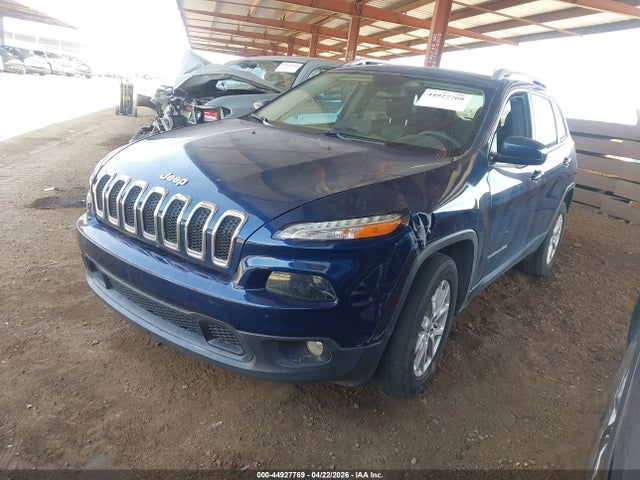 44927769 :رقم المزاد ، 1C4PJLCB4JD524398 vin ، 2018 Jeep Cherokee Latitude Fwd مزاد بيع