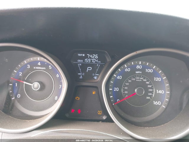 Продажа на аукционе авто 2013 Hyundai Elantra Gls, vin: KMHDH4AE4DU755304, номер лота: 44927780