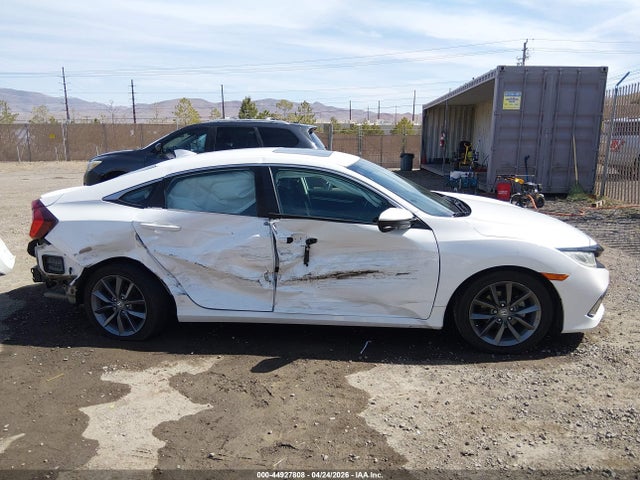 44927808 :رقم المزاد ، 19XFC1F38KE005031 vin ، 2019 Honda Civic Ex مزاد بيع