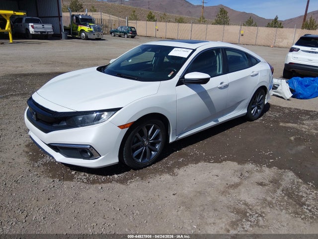 44927808 :رقم المزاد ، 19XFC1F38KE005031 vin ، 2019 Honda Civic Ex مزاد بيع