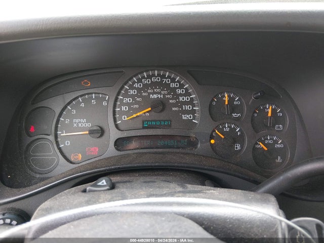 Aukcja sprzedaży 2004 Chevrolet Avalanche 1500, vin: 3GNEK12T64G101971, numer aukcji: 44928010