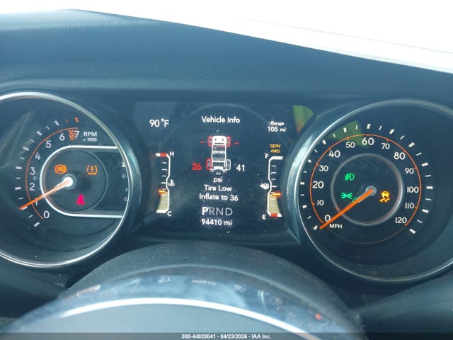 Продаж на аукціоні авто 2018 Jeep Wrangler Unlimited Sahara 4x4, vin: 1C4HJXEG2JW297575, номер лоту: 44928041