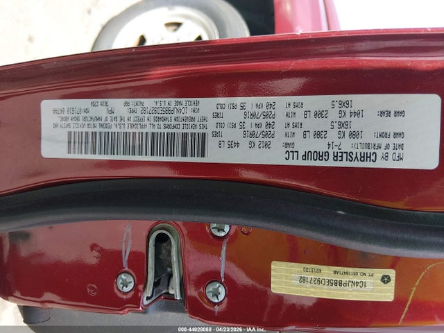 44928088 :رقم المزاد ، 1C4NJPBB5ED927182 vin ، 2014 Jeep Patriot Sport مزاد بيع