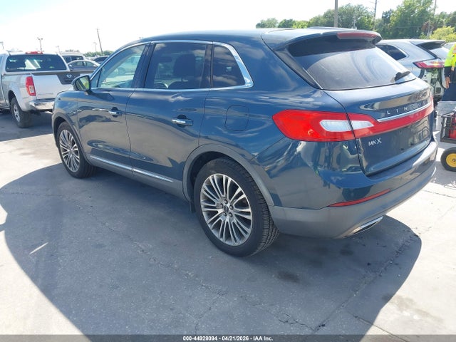 44928094 :رقم المزاد ، 2LMTJ6LR1GBL37373 vin ، 2016 Lincoln Mkx Reserve مزاد بيع