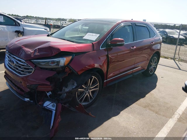 44928199 :رقم المزاد ، 2FMPK4K99KBB40878 vin ، 2019 Ford Edge Titanium مزاد بيع