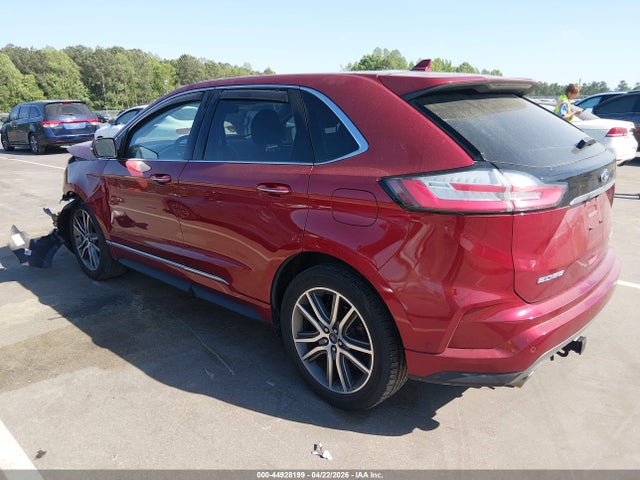 44928199 :رقم المزاد ، 2FMPK4K99KBB40878 vin ، 2019 Ford Edge Titanium مزاد بيع